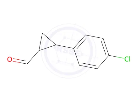 Chemical structure of 2-(4-Chloro-Phenyl)-Cyclopropanecarbaldehyde(WX620036)
