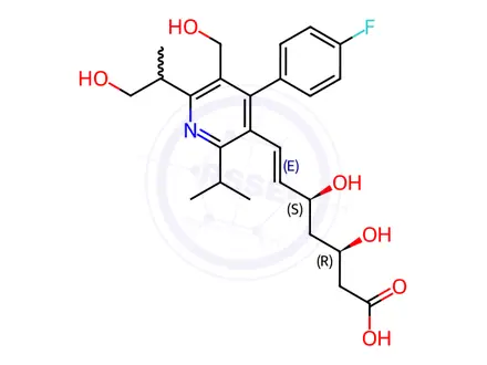 Chemical structure of Cerivastatin Sodium Impurity 10