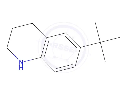 Chemical structure of 6-tert-butyl-1,2,3,4-tetrahydroquinoline