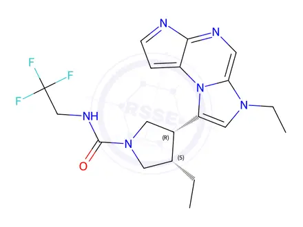 Chemical structure of Upadacitinib Impurity 38