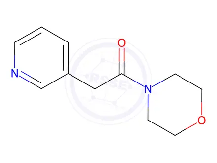 Chemical structure of 1-(4-Morpholinyl)-2-(3-pyridinyl)ethanone