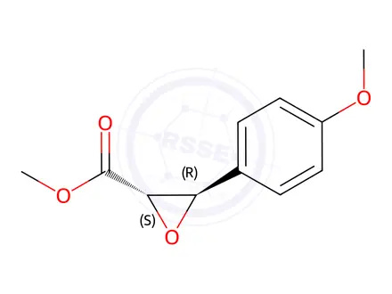 Chemical structure of Methyl (2S,3R)-3-(4-methoxyphenyl)oxirane-2-carboxylate