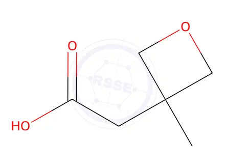 Chemical structure of 2-(3-Methyloxetan-3-yl)acetic acid