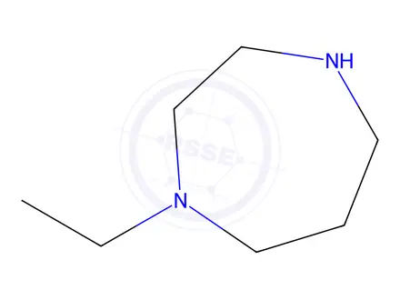 Chemical structure of 1-Ethyl-1,4-Diazepane Dihydrochloride