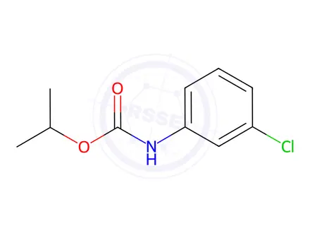 Chemical structure of Chlorpropham