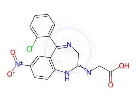 Chemical structure of Loprazolam Mesylate Related Compound C