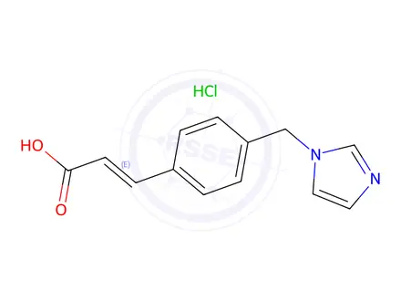 Chemical structure of Ozagrel Hydrochloride