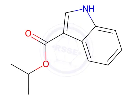 Chemical structure of Isopropyl 1h-indole-3-carboxylate