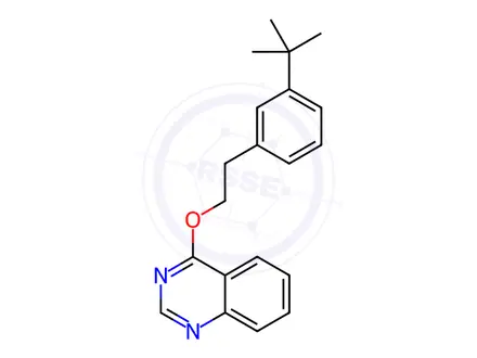 Chemical structure of Fenazaquin Impurity 1