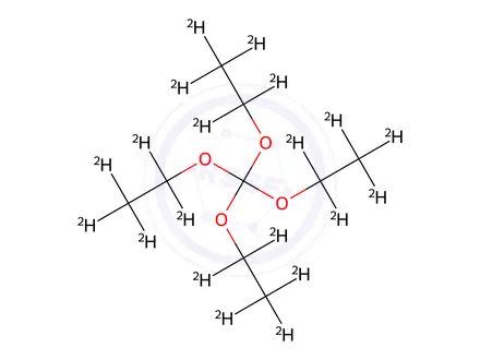 Chemical structure of 1,1,3,3-Tetraethoxypropane-1,3-d2