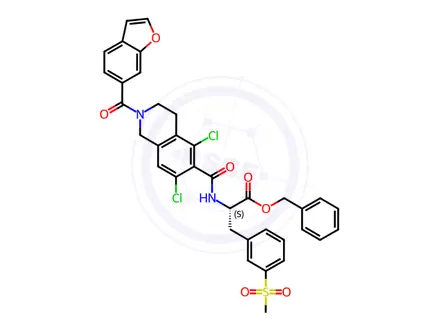 Chemical structure of Lifitegrast Impurity 227