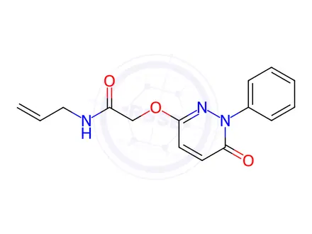 Chemical structure of N-allyl-2-((6-oxo-1-phenyl-1,6-dihydropyridazin-3-yl)oxy)acetamide