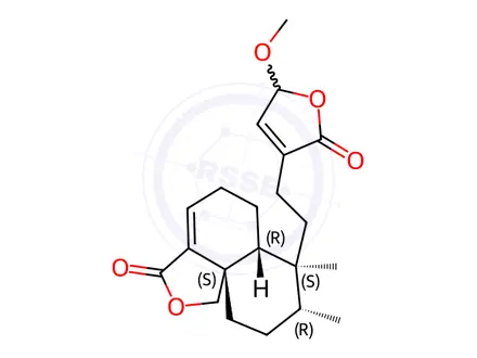 Chemical structure of 15-Methoxymkapwanin