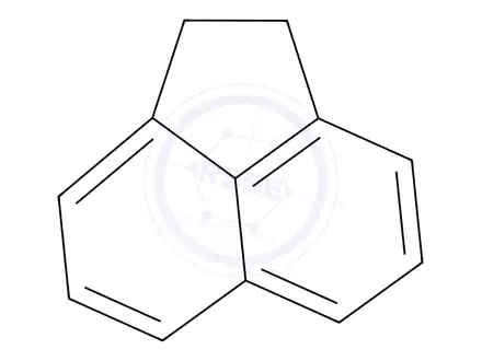 Chemical structure of Acenaphthene in acetonitrile