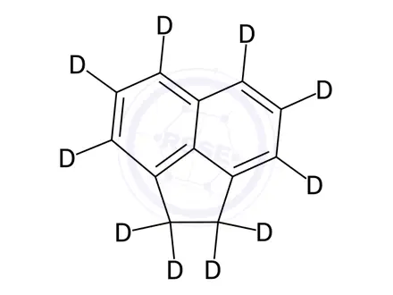 Chemical structure of Acenaphthene-d10