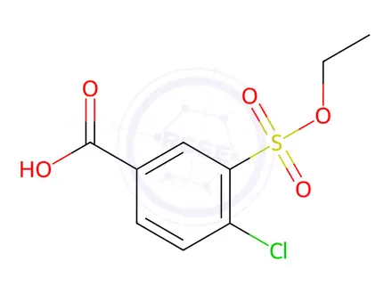 Chemical structure of Indapamide Impurity 14 (604787-44-2)