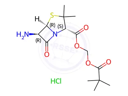 Chemical structure of Pivmecillinam Impurity A(EP)