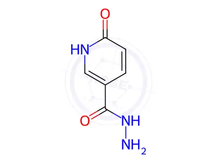 Chemical structure of 6-Oxo-1,6-dihydro-3-pyridinecarbohydrazide