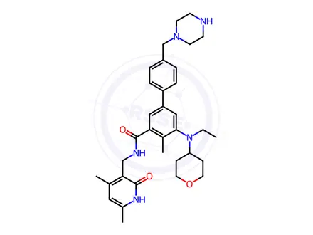 Chemical structure of Igermetostat Impurity 96