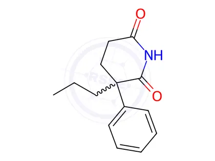 Chemical structure of Glutethimide Impurity 2