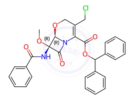 Chemical structure of Flomoxef Impurity 80