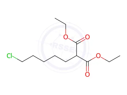Chemical structure of Diethyl 2-(5-Chloropentyl)Malonate
