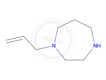 Chemical structure of 1-Allyl-[1,4]diazepane