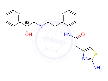 Chemical structure of Ortho Mirabegron