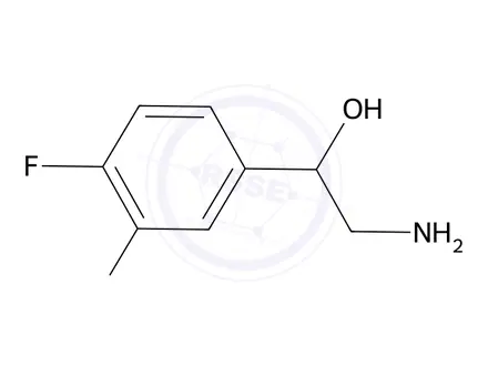 Chemical structure of 2-Amino-1-(3,4-difluorophenyl)ethanol