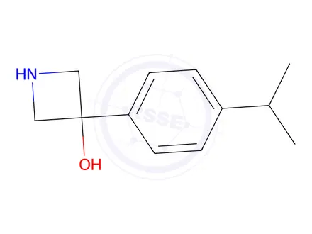 Chemical structure of 3-(4-Isopropylphenyl)azetidin-3-ol