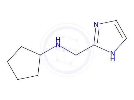 Chemical structure of n-((1h-Imidazol-2-yl)methyl)cyclopentanamine