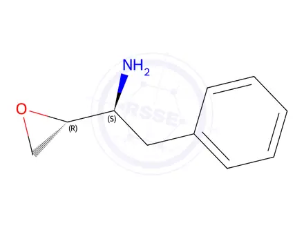 Chemical structure of (S)-1-((R)-Oxiran-2-yl)-2-phenylethanamine