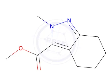 Chemical structure of methyl 2-methyl-4,5,6,7-tetrahydro-2h-indazole-3-carboxylate