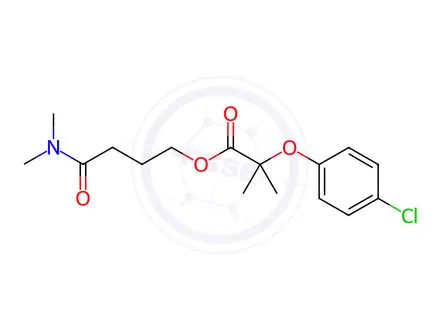 Chemical structure of Clofibride