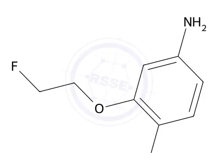Chemical structure of 4-Bromo-3-(2-fluoroethoxy)aniline
