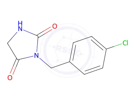 Chemical structure of 3-(4-Chlorobenzyl)imidazolidine-2,4-dione