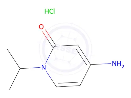 Chemical structure of 4-Amino-1-(propan-2-yl)-1,2-dihydropyridin-2-one hydrochloride