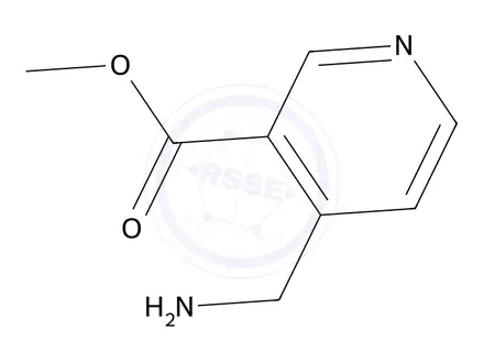 Chemical structure of Methyl 4-(aminomethyl)nicotinate