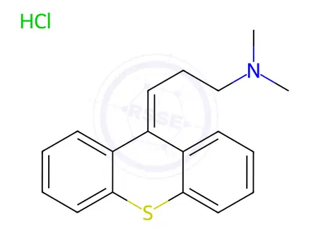 Chemical structure of Chlorprothixene EP Impurity B (HCl Salt)