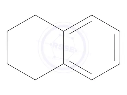 Chemical structure of 1,2,3,4-Tetrahydronaphthalene