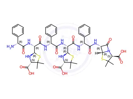 Chemical structure of Ampicillin Impurity 97