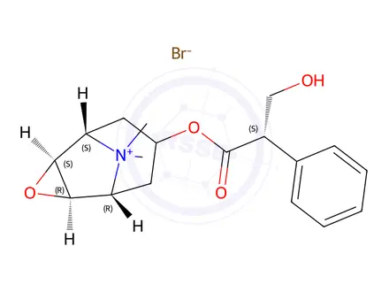 Chemical structure of Hyoscine Butylbromide EP Impurity C