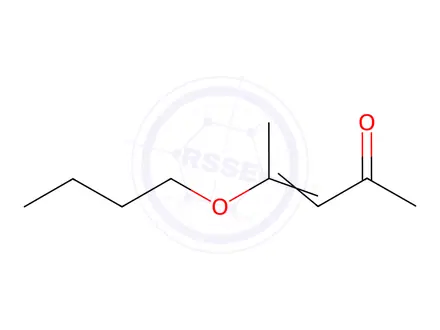 Chemical structure of 4-Butoxy-3-penten-2-one