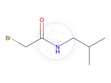 Chemical structure of 2-bromo-N-isobutylacetamide