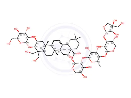Chemical structure of Platycodin D