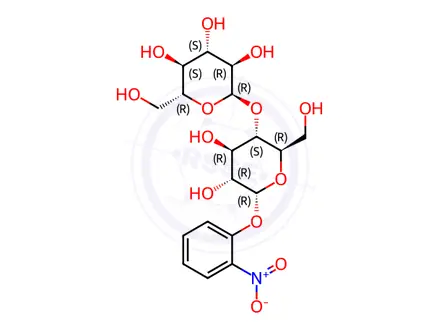 Chemical structure of 2-nitrophenylmaltoside