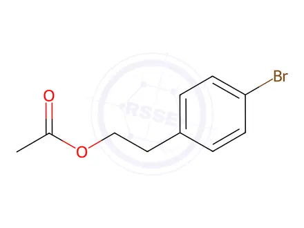 Chemical structure of 4-Bromophenethyl Acetate