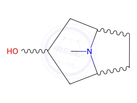 Chemical structure of 3-Tropanol