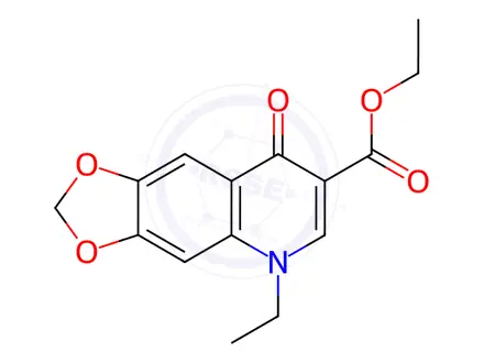 Chemical structure of Oxolinic Acid EP Impurity B