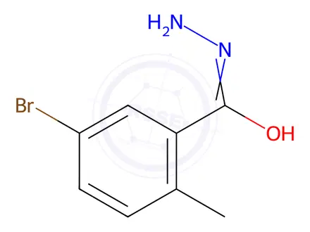 Chemical structure of 5-Bromo-2-methylbenzohydrazide